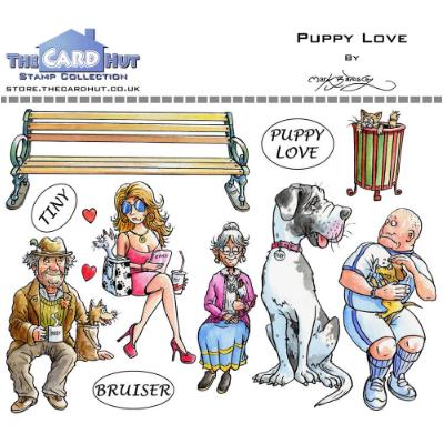 The Card Hut Clear Stamps -  Puppy Love